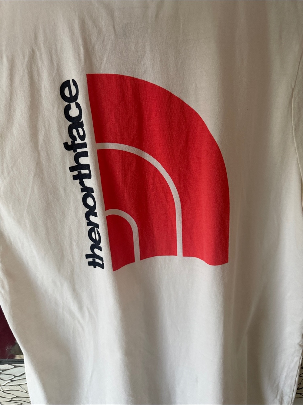 The North Face women’s cotton Tee with logo graphic on front back and left arm M - Picture 5 of 12